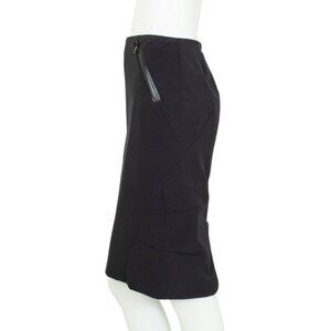 Prada Sport ( Linea Rossa) Women's Size 44 (US 10)Pencil Black Skirt